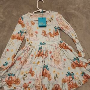 Posh Peanut Castle Dress 3t-4t